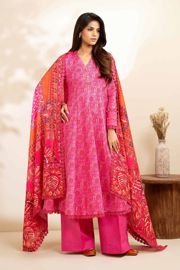 3 Piece - Digital Printed Suit - 42502587