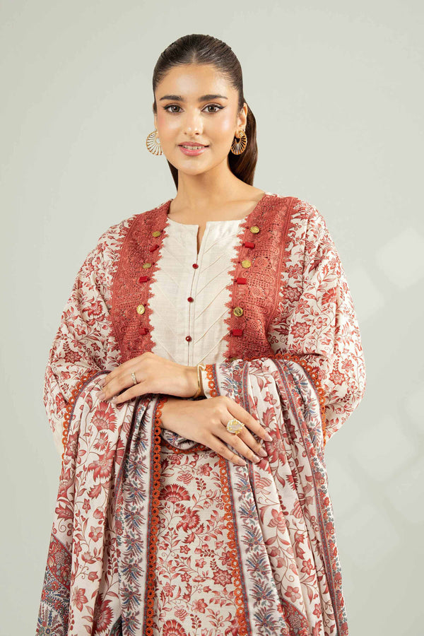 3 Piece - Digital Printed Suit - 42502588