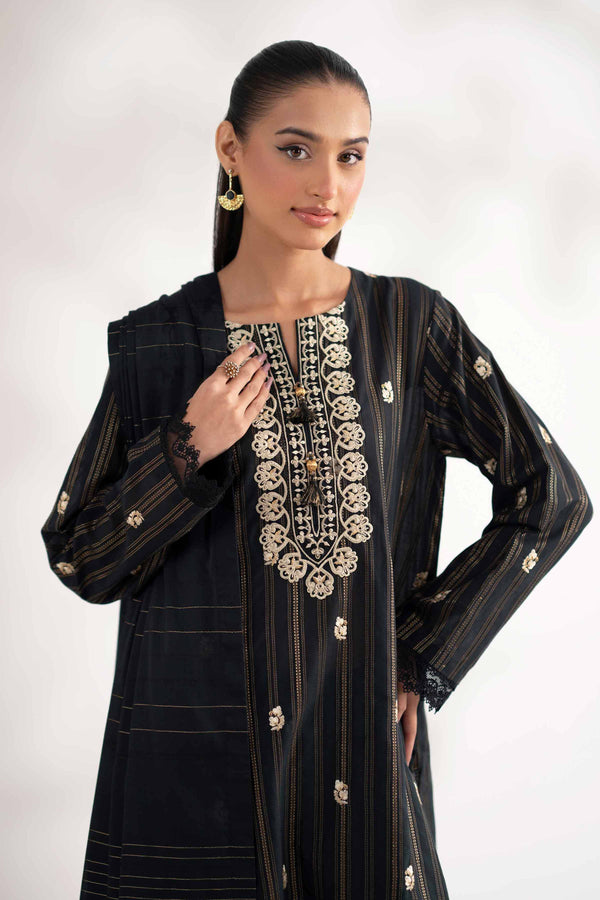 3 Piece - Embroidered Suit - 42502604