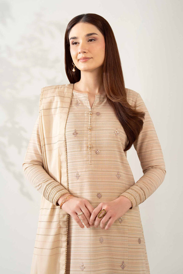 3 Piece - Embroidered Suit - 42502606