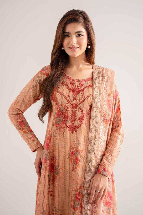 3 Piece - Embroidered Suit - 42502612