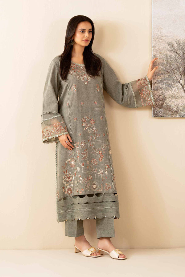 2 Piece - Embroidered Suit - 42502714