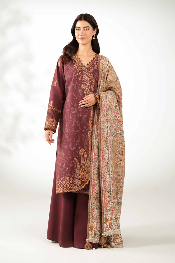 3 Piece - Embroidered Suit - 42502723