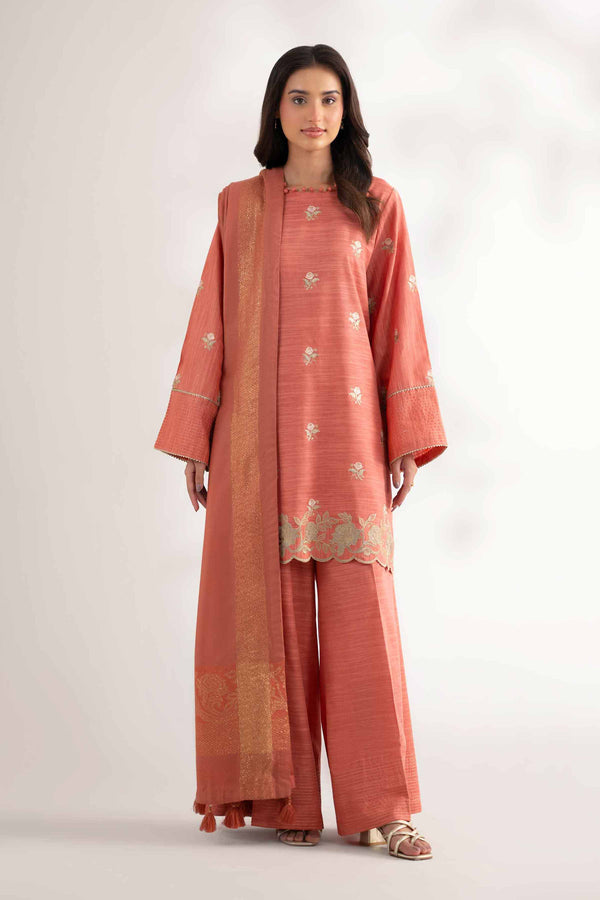 3 Piece - Embroidered Suit - 42502735