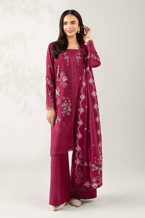 3 Piece - Embroidered Suit - 42502743
