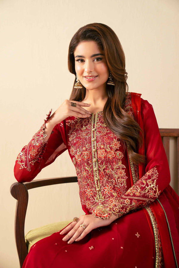 3 Piece - Embroidered Suit - 42502776