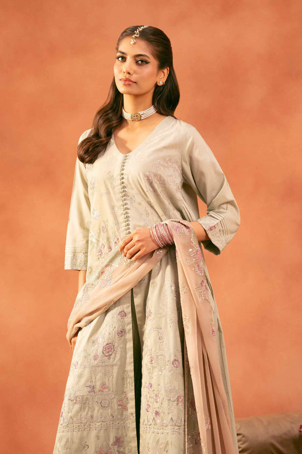 3 Piece - Embroidered Suit - 42519202