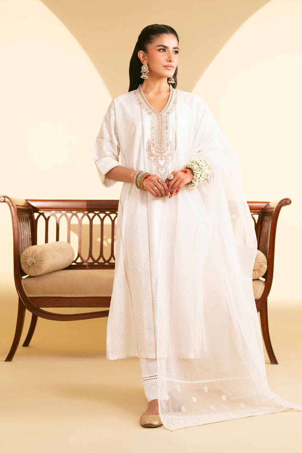 3 Piece - Embroidered Suit - 42519373