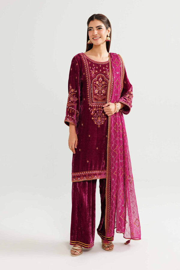 3 Piece - Embroidered Suit - 42519666