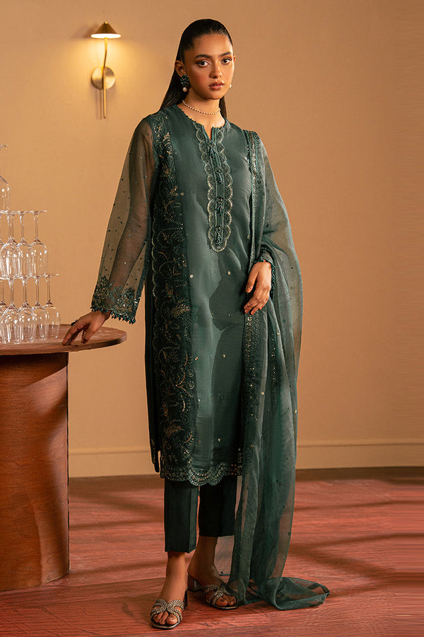 SAGE SYMPHONY-3 PC (SHIRT, TROUSER & DUPATTA)