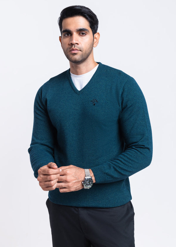 Octavo-V-Neck Full Sleeves Sweater (501-14)
