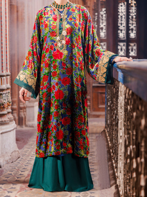 Green Palachi Formal 2Pc Stitched - AL-LS-LKS-535