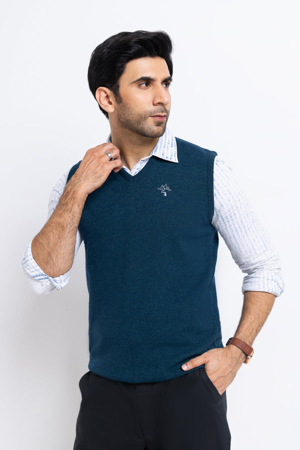 Octavo-V-Neck Sando Sweater (651-14)