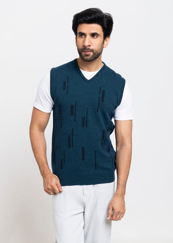 Octavo-V-Neck Sando Sweater (669-14)