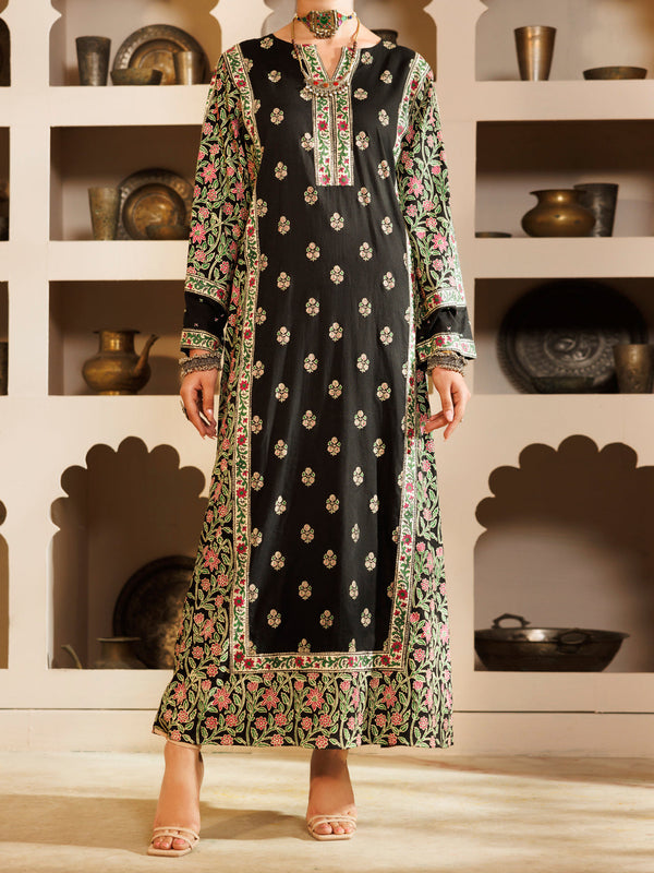 Black Jacquard 2Pc Stitched - AWP-2PS-LKS-703