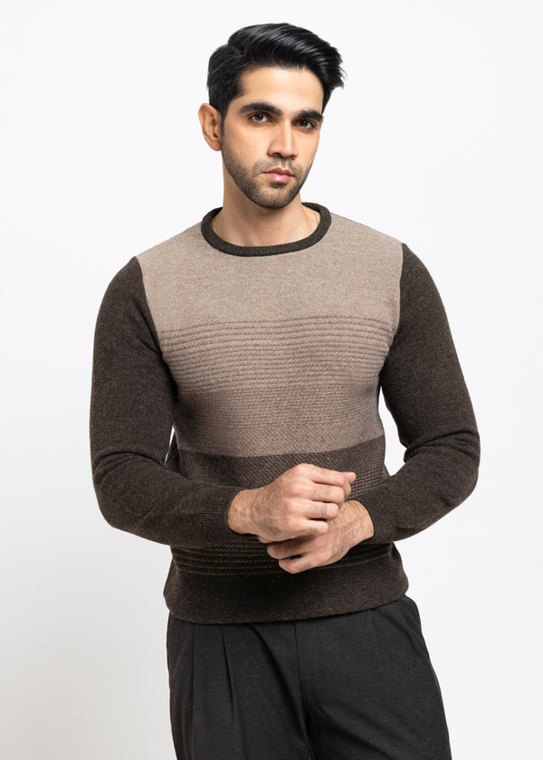 Brahmin-Round Neck Full Sleeves Sweater (853-14)