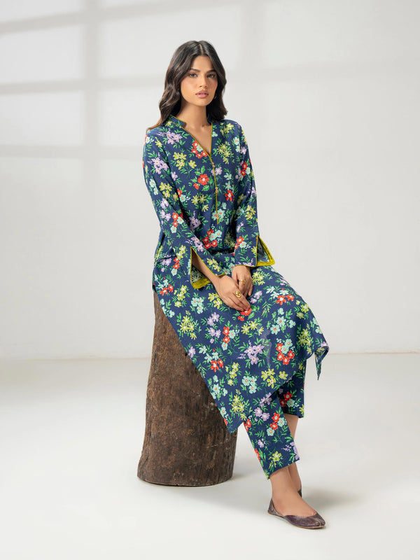 2 Piece Khaddar Suit-Printed (Pret)