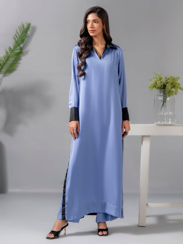 2 Piece Silk Suit-Dyed (Pret)