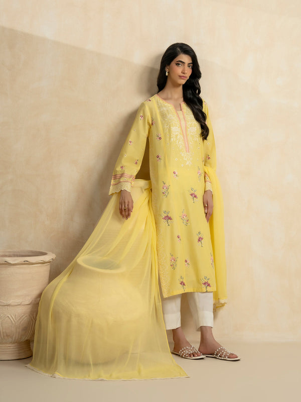 2 Piece Lawn Suit-Embroidered (Pret)