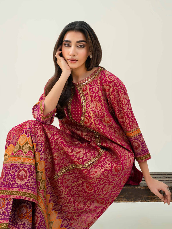 2 Piece Lawn Suit-Embellished (Pret)