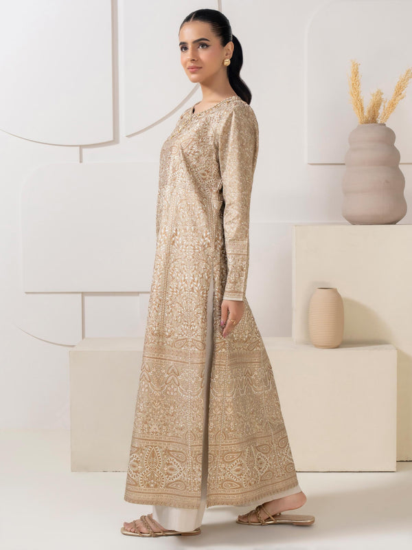 Satin Shirt-Embellished (Pret)