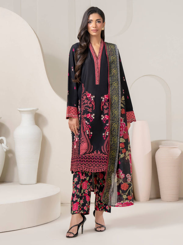 3 Piece Lawn Suit-Embroidered (Pret)