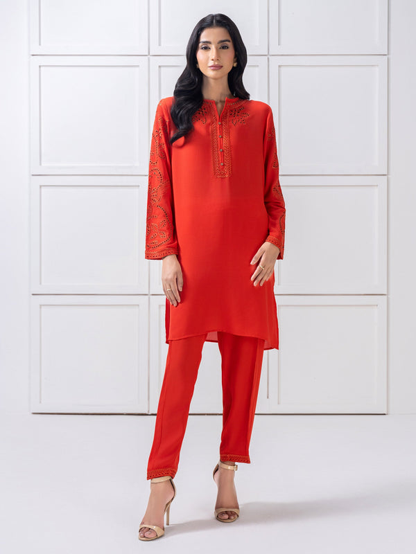 Grip Co ord Set-Embroidered