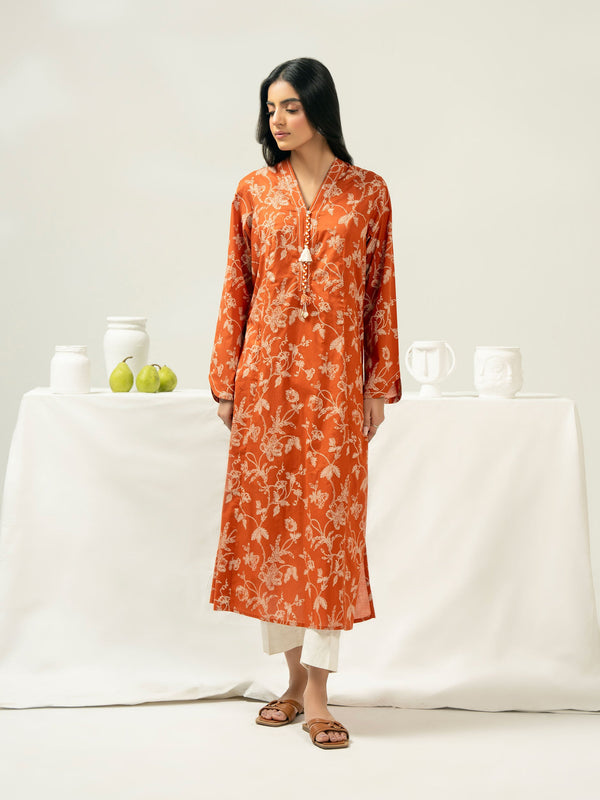 Lawn Shirt-Printed (Pret)