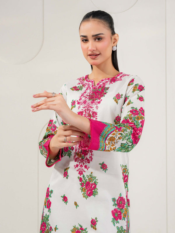 Lawn Shirt-Embroidered (Pret)