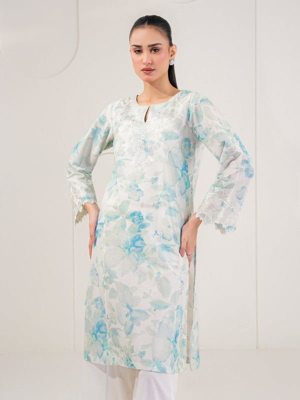 Lawn Shirt-Embroidered (Pret)