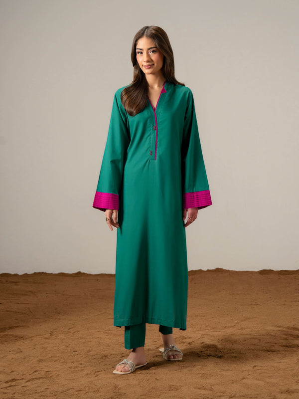 2 Piece Viscose Suit-Dyed (Pret)