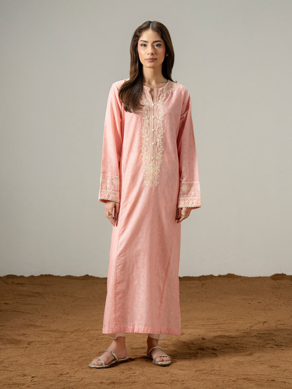 Jacquard Shirt-Embroidered (Pret)