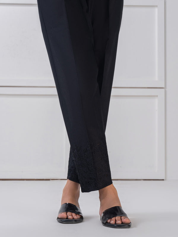 Lawn Trouser-Embroidered (Pret)