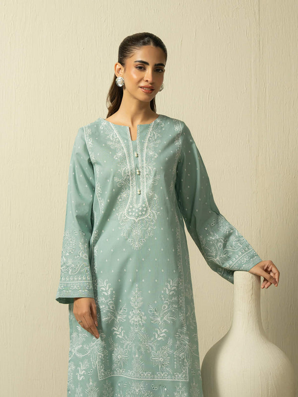 Khaddar Shirt-Embroidered (Pret)