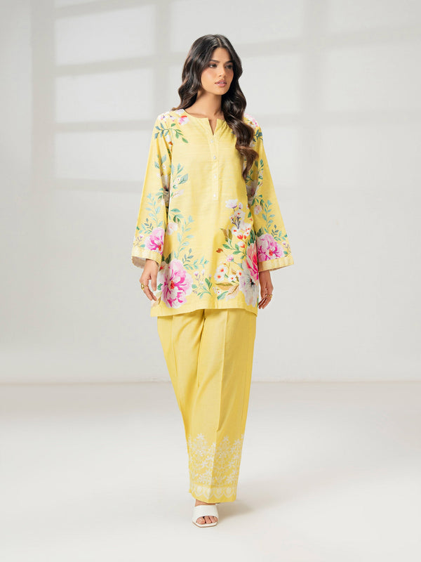 2 Piece Khaddar Suit-Printed (Pret)