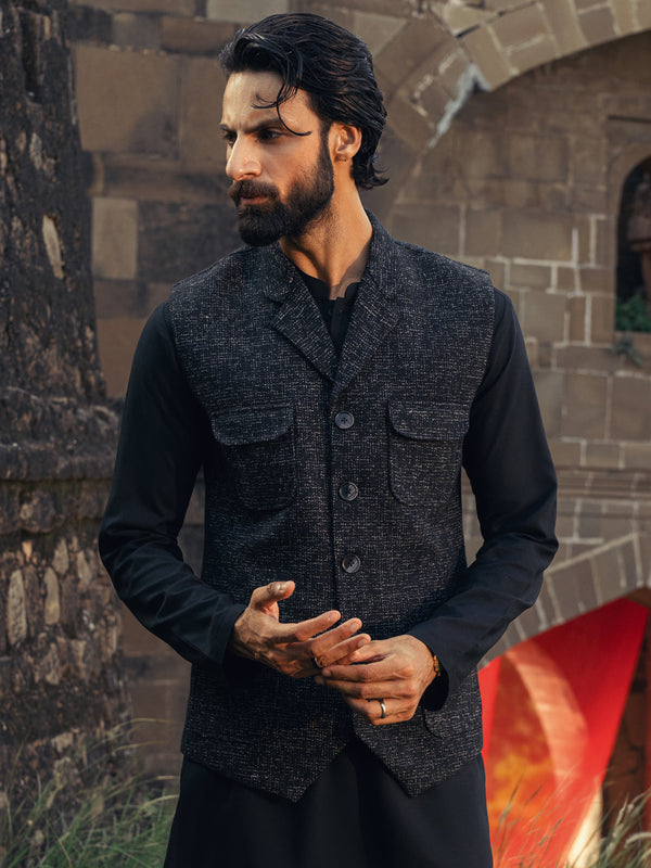 Black Waistcoat - AL-WC-599