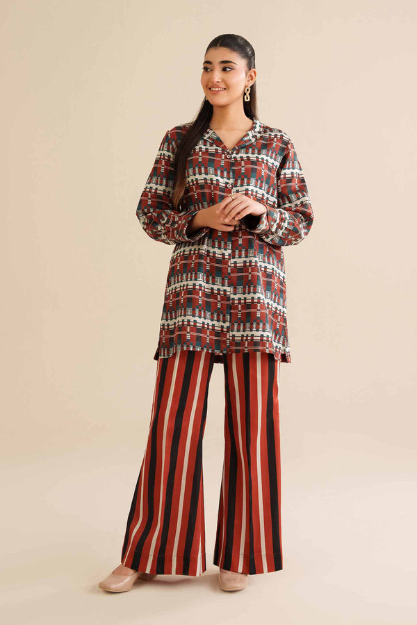 2 Piece - Printed Suit - AW25-13