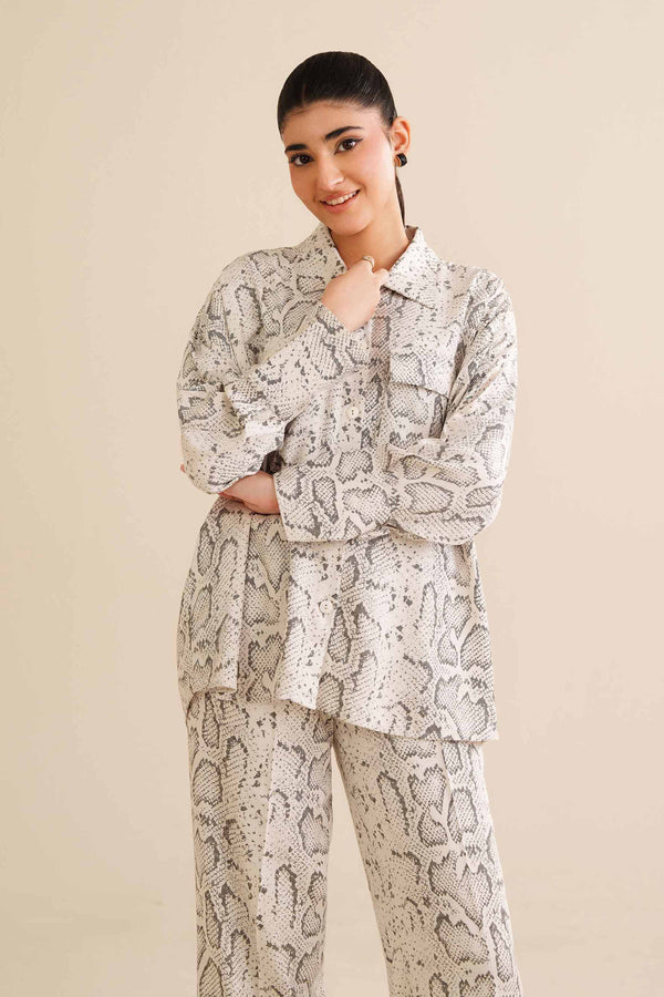 2 Piece - Printed Suit - AW25-43