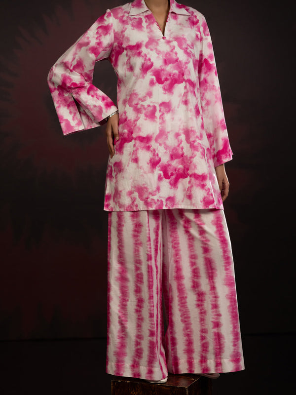 Pink Cambric 2Pc Stitched - AWP-2PS-LKS-820