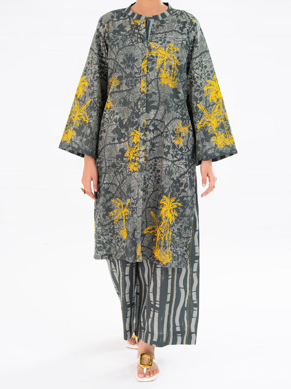 Green Cambric 2Pc Stitched - AWP-2PS-LKS-900