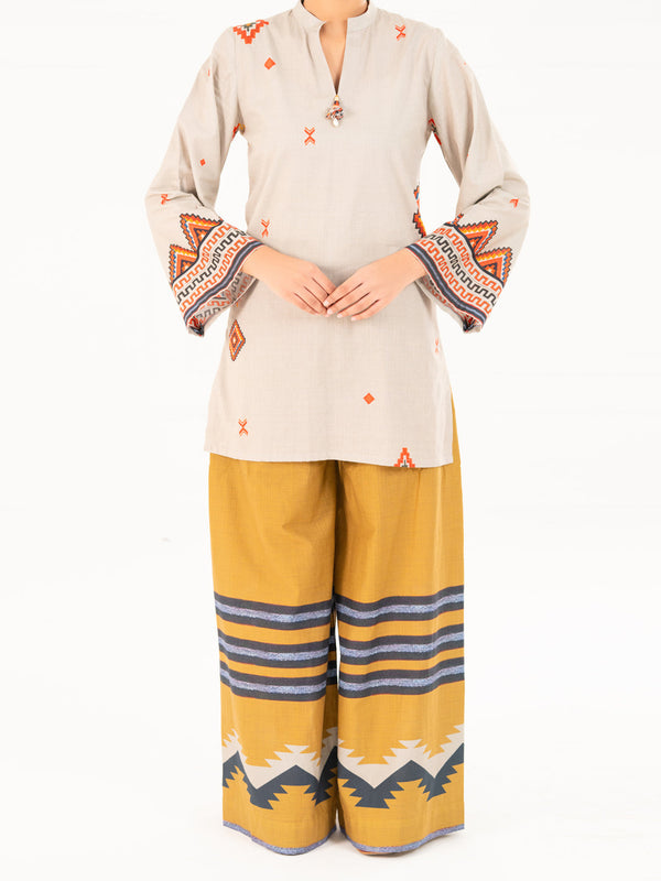 Lilac Cambric Kurti - AWP-LK-849