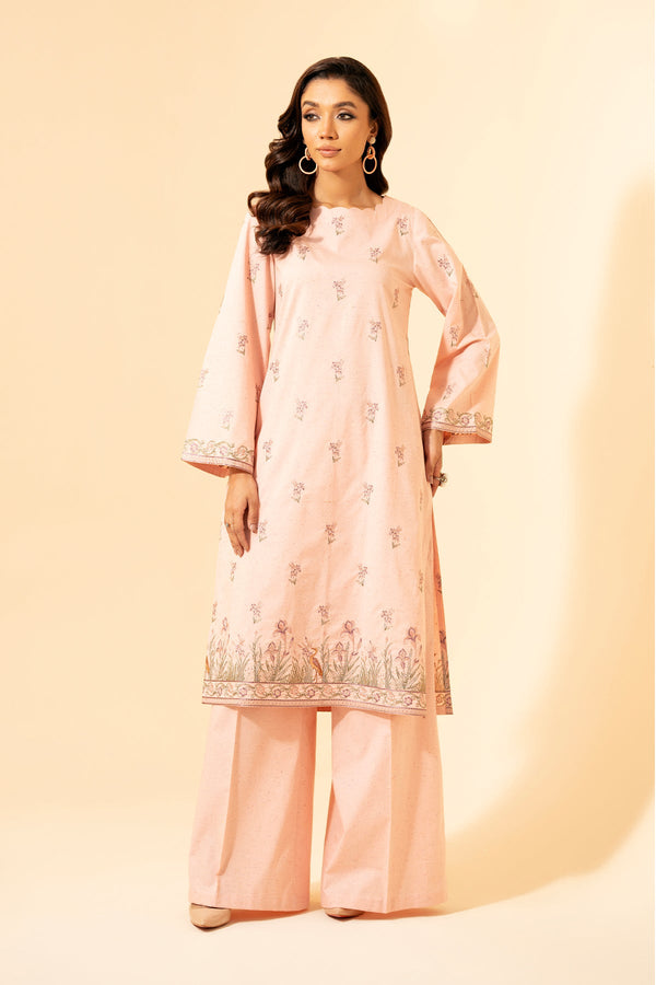2 Piece - Embroidered Suit - E1367
