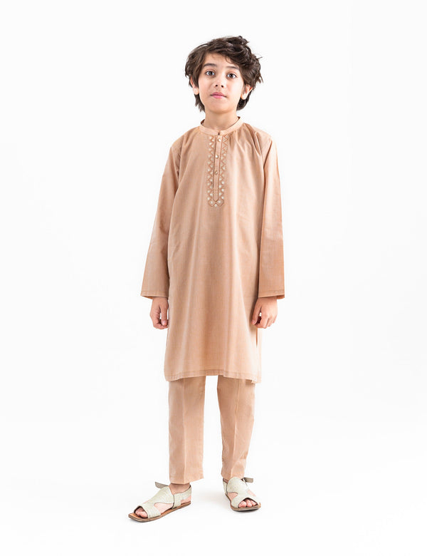 2 PIECE EMBROIDERED SUIT