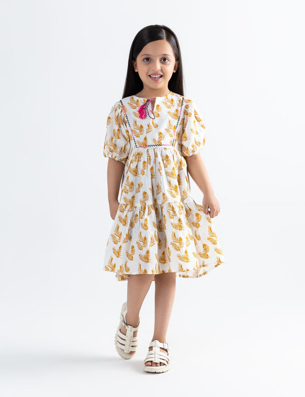 PRINTED DRESS
