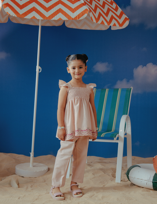 2 PIECE EMBROIDERED SUIT