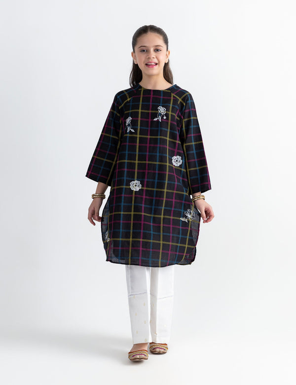 FLORAL EMBROIDERED KURTI