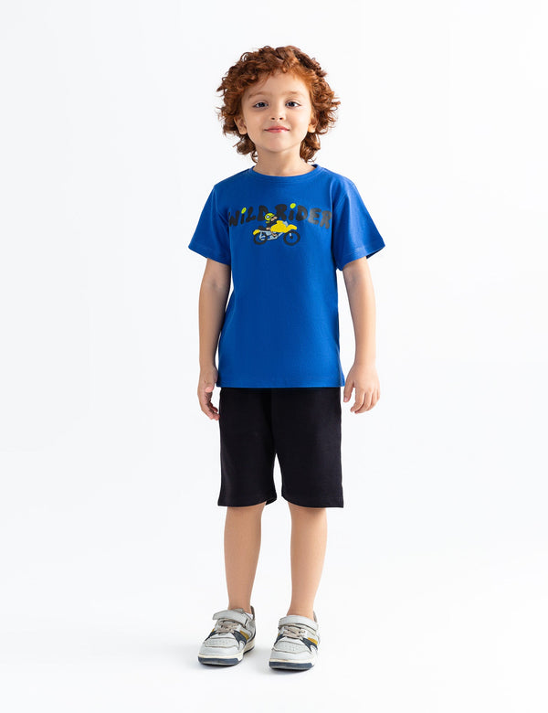 WILD RIDER PRINTED T-SHIRT