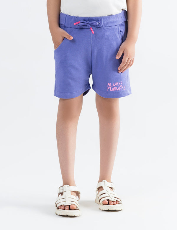 ALWAYS FLOWERS PRINTED SHORTS