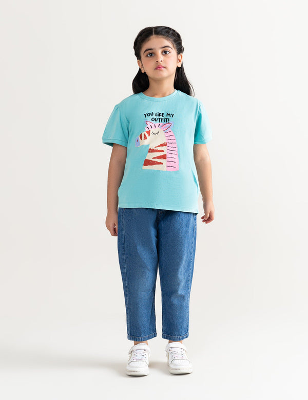 YOU LIKE MY OUTFIT PRINTED T-SHIRT