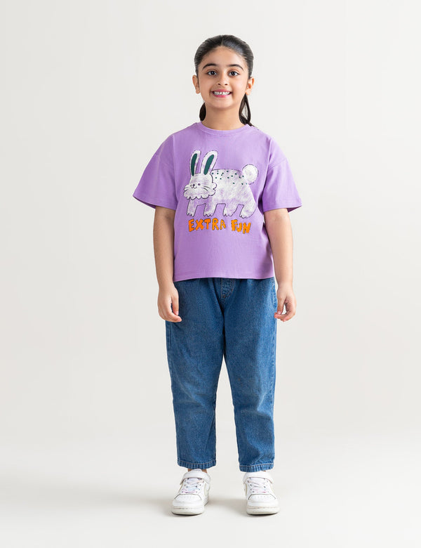 EXTRA FUN PRINTED T-SHIRT